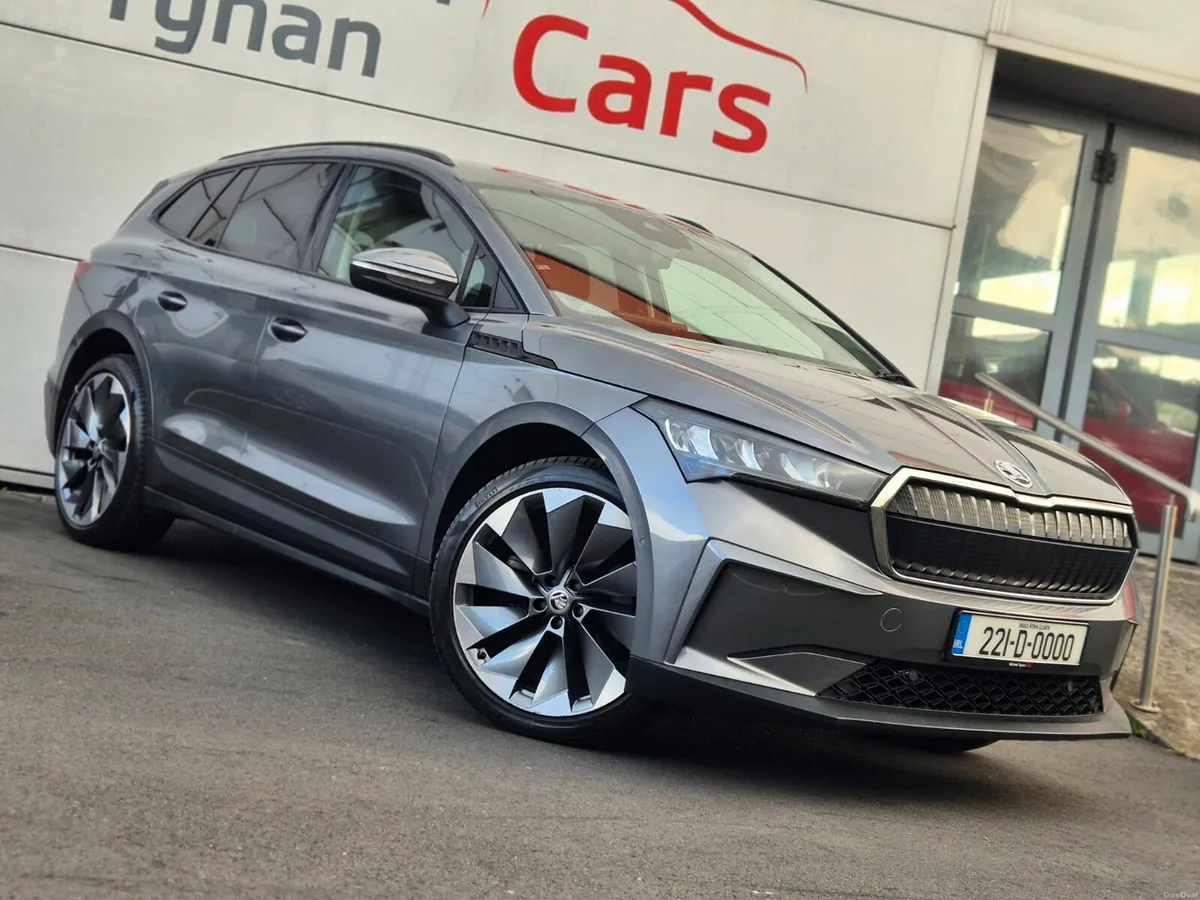 2022 Skoda Enyaq 60 IV Lounge, Leather, 21" Alloys - Image 2