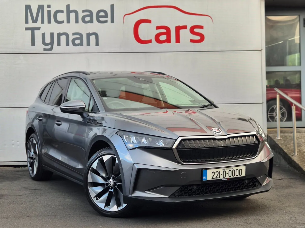 2022 Skoda Enyaq 60 IV Lounge, Leather, 21" Alloys - Image 1