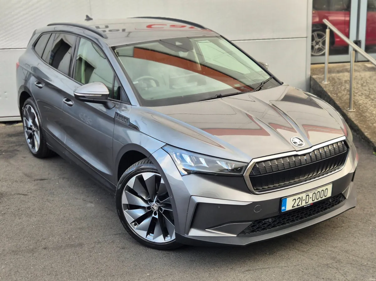2022 Skoda Enyaq 60 IV Lounge, Leather, 21" Alloys - Image 3