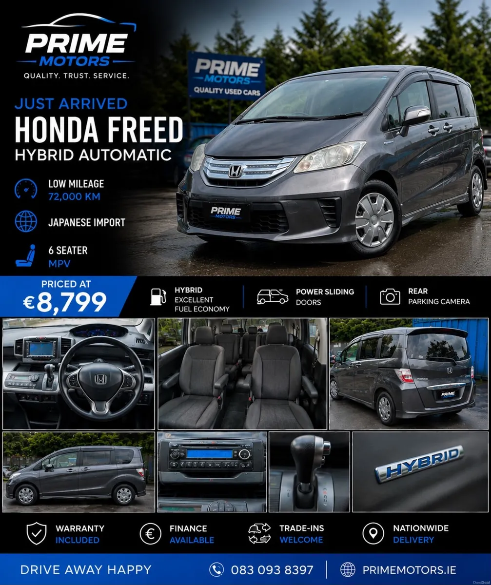 Honda Freed 2013 - 6 Seater 1.5Hybrid - Image 1