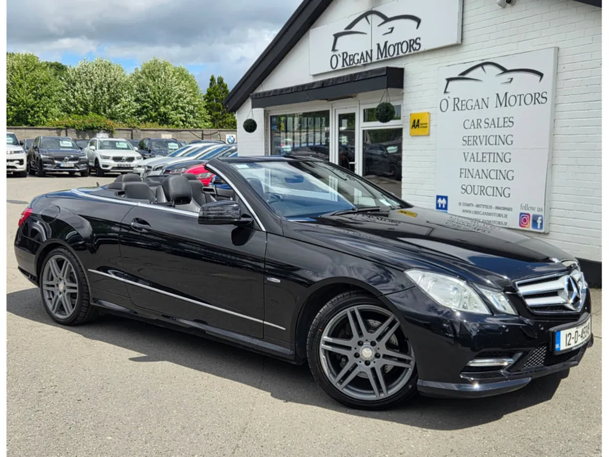 Mercedes-Benz E-Class E220 CDI  AMG LINE CONVERTIB - Image 1