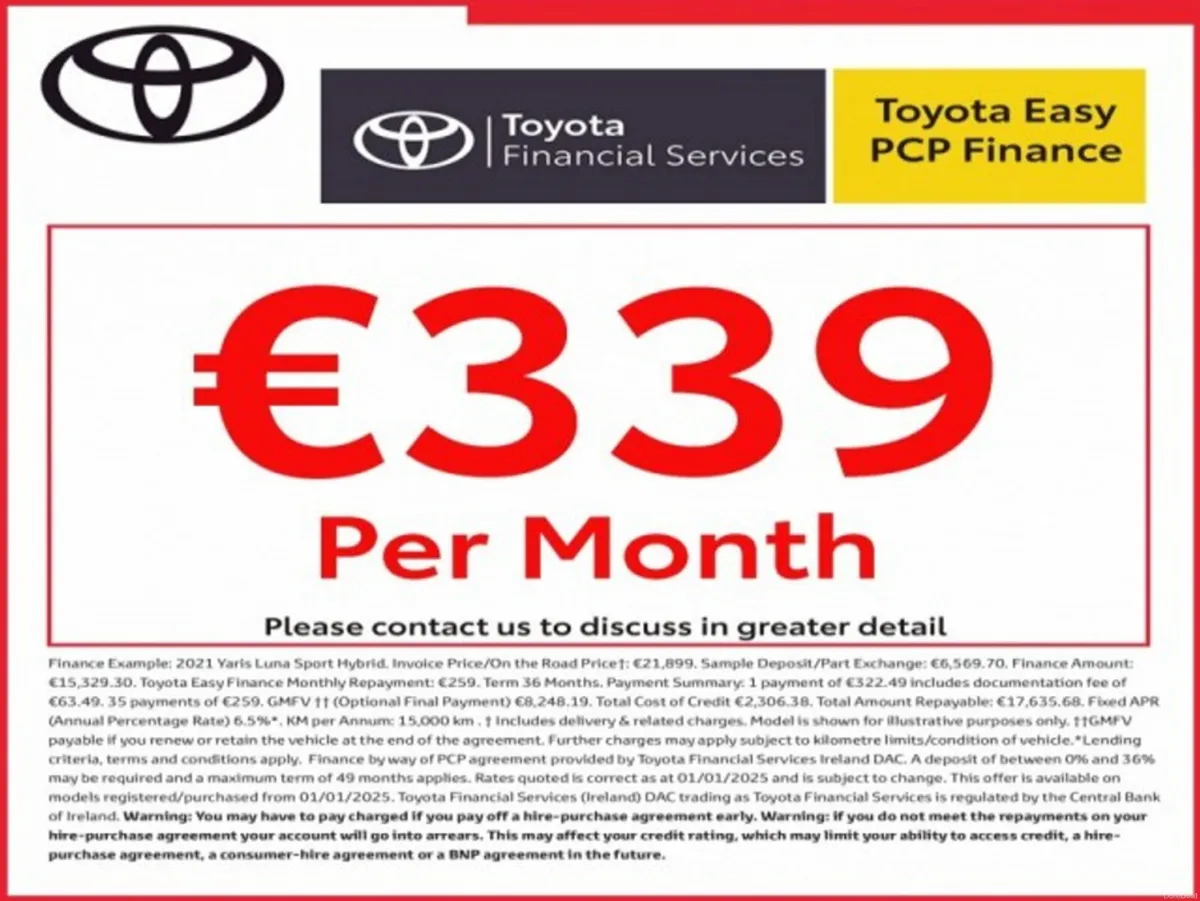 Toyota Corolla Hatchback - 5dr Hybrid - Luna Editi - Image 4
