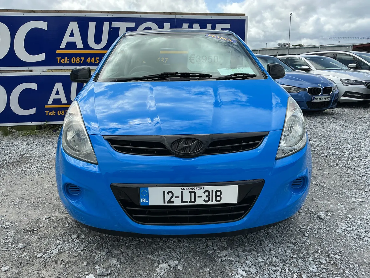 2012 HYUNDAI i20 1.2 PETROL 3 DOOR NEW NCT 7/27 - Image 3