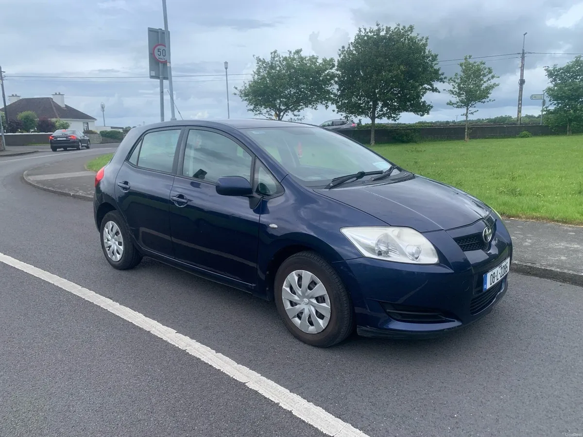 2008 Toyota Auris 1.4 Petrol NCT 11-26 - Image 1