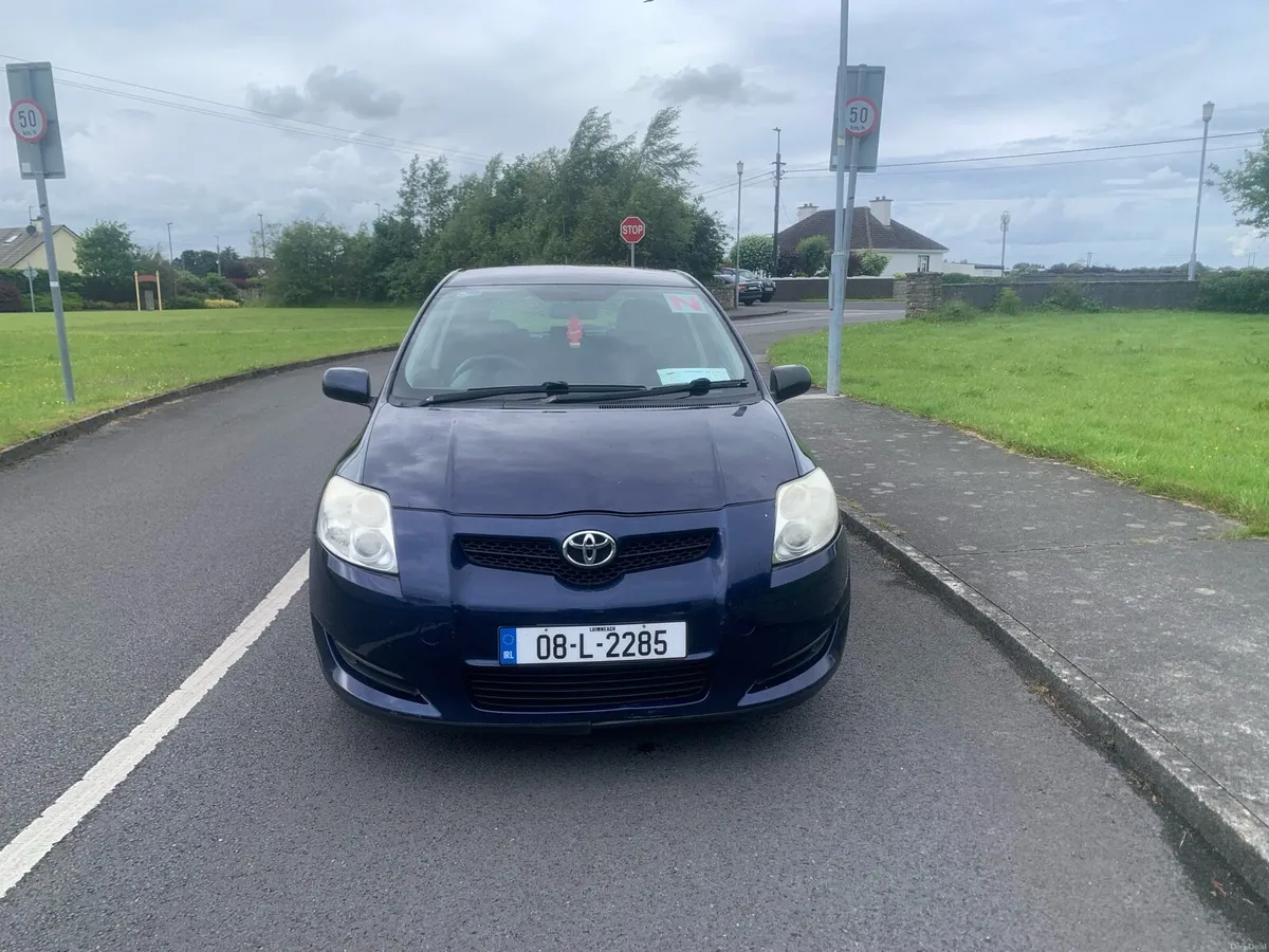 2008 Toyota Auris 1.4 Petrol NCT 11-26 - Image 2
