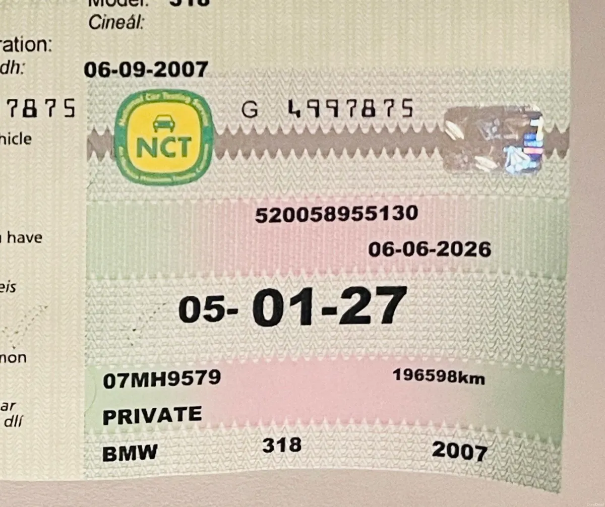 BMW 318i 2007 – Fresh NCT – - Image 3