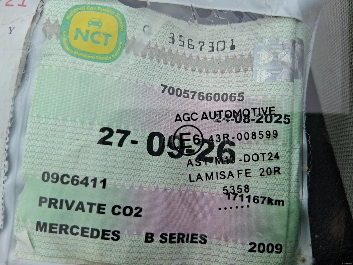 Mercedes-Benz B-Class 2009 nct 10/26 ,low kilometr - Image 4