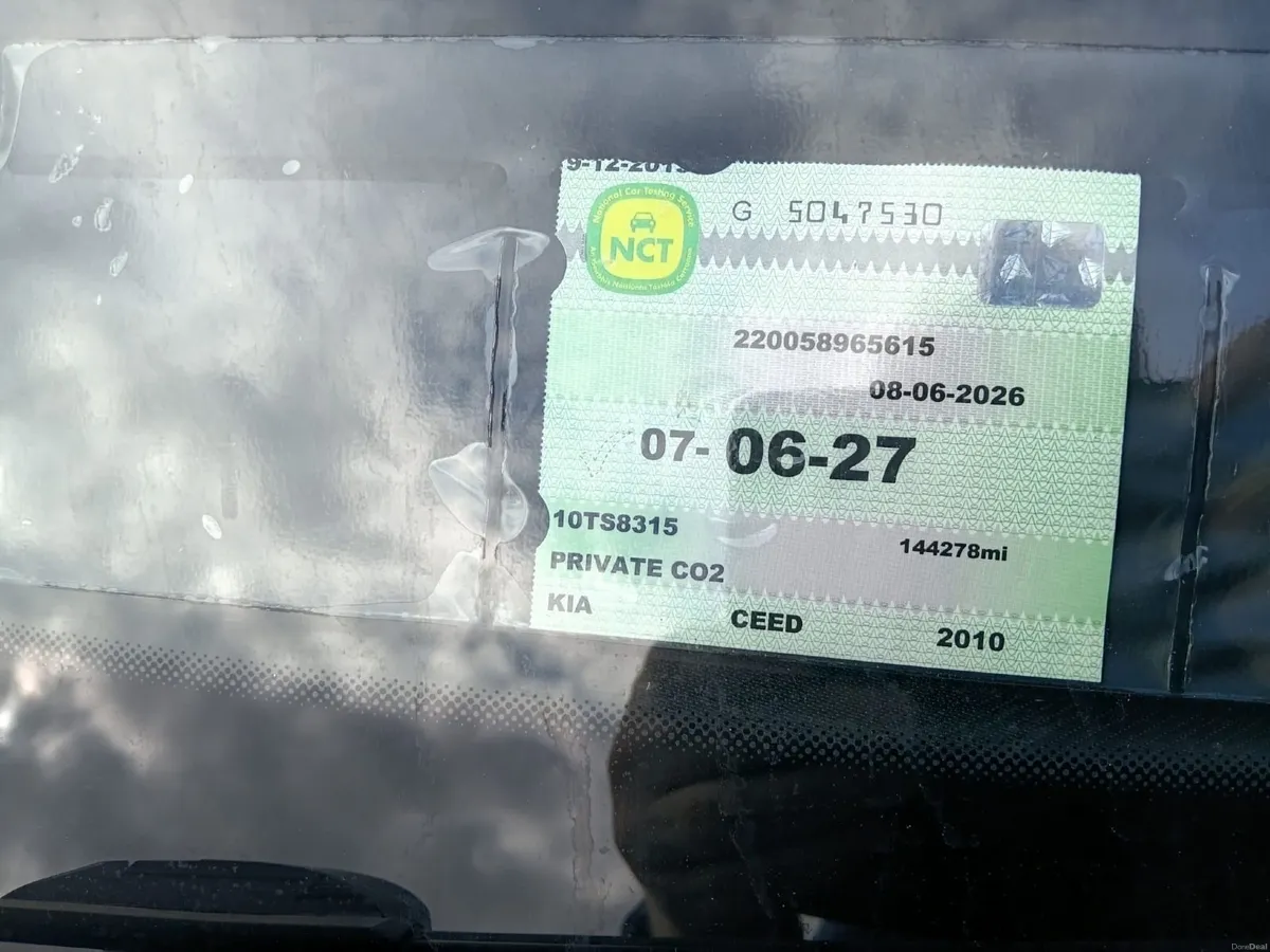 2010 KIA CEED NCTD 06/27 3 MONTHS WARRANTY - Image 6