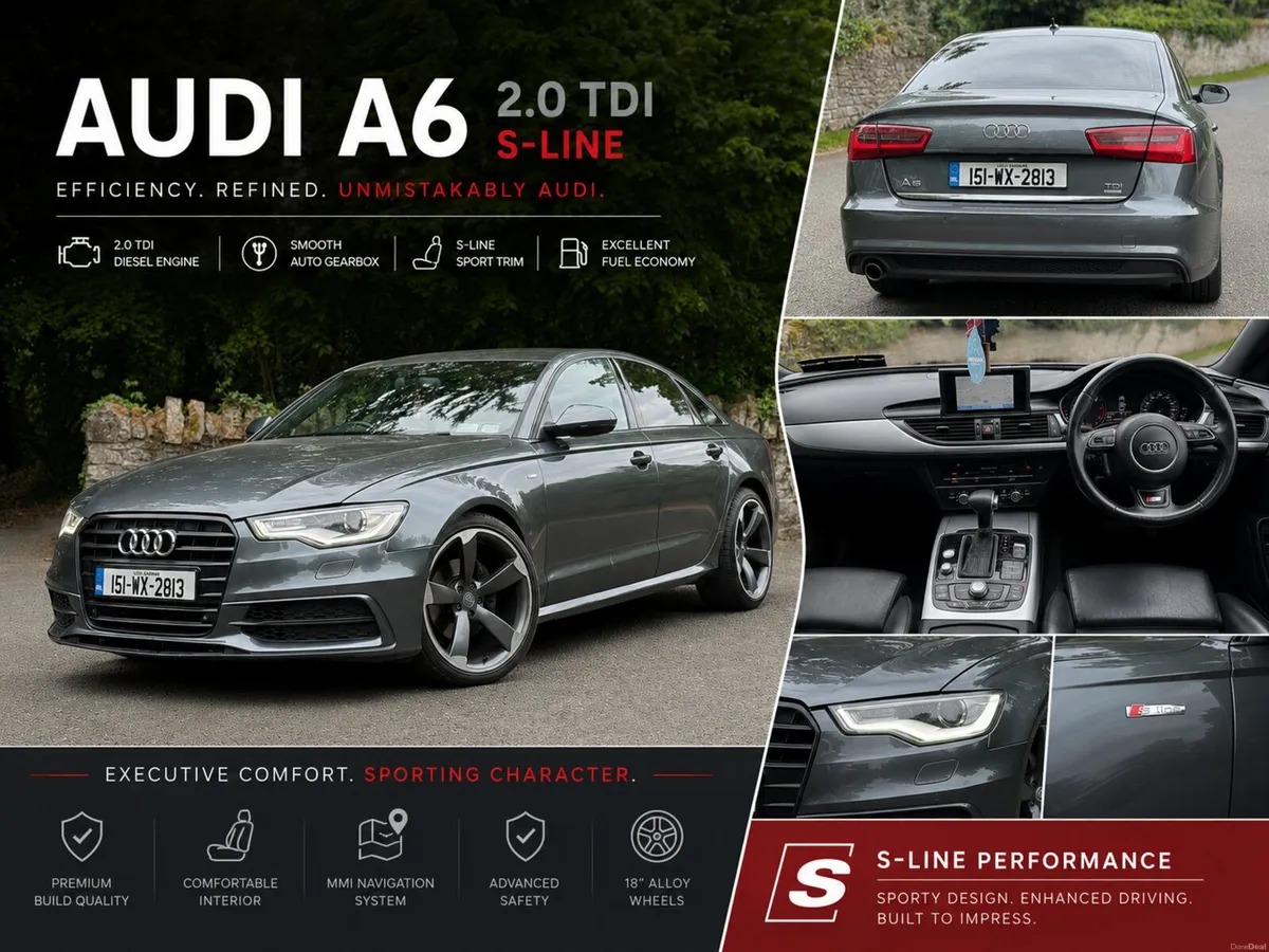2015 Audi A6 2.0TDI Auto S-line Ultra - Image 1