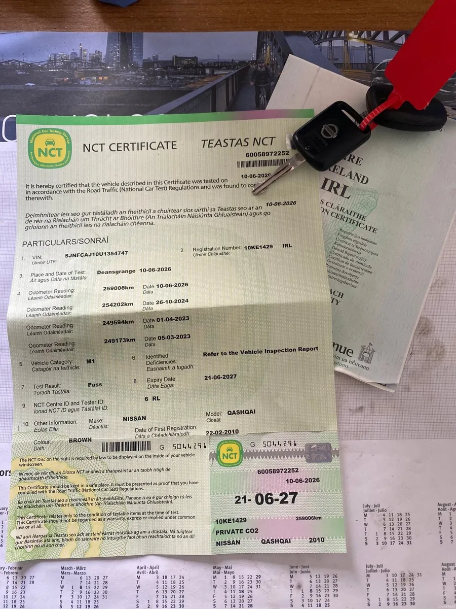 2010 Nissan Qashqai 1.5 dCi – Fresh NCT - Image 3