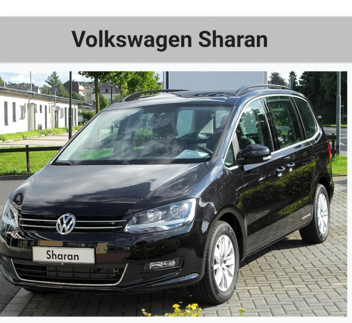 2011 VOLKSWAGEN SHARAN