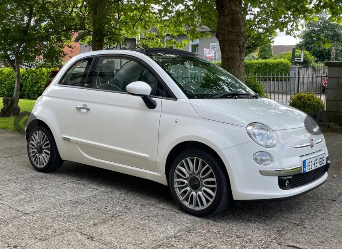 2015 Fiat 500 1.2 Convertible New NCT - Image 1