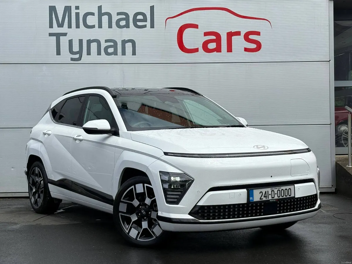2024 Hyundai Kona Ultimate 65kwh, Sunroof, 19" - Image 1
