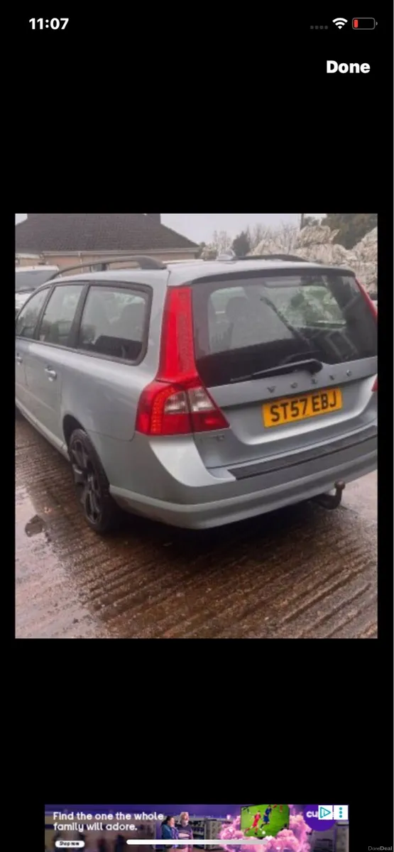 Volvo estate car  Northern registeredMot Feb 2027 - Image 2