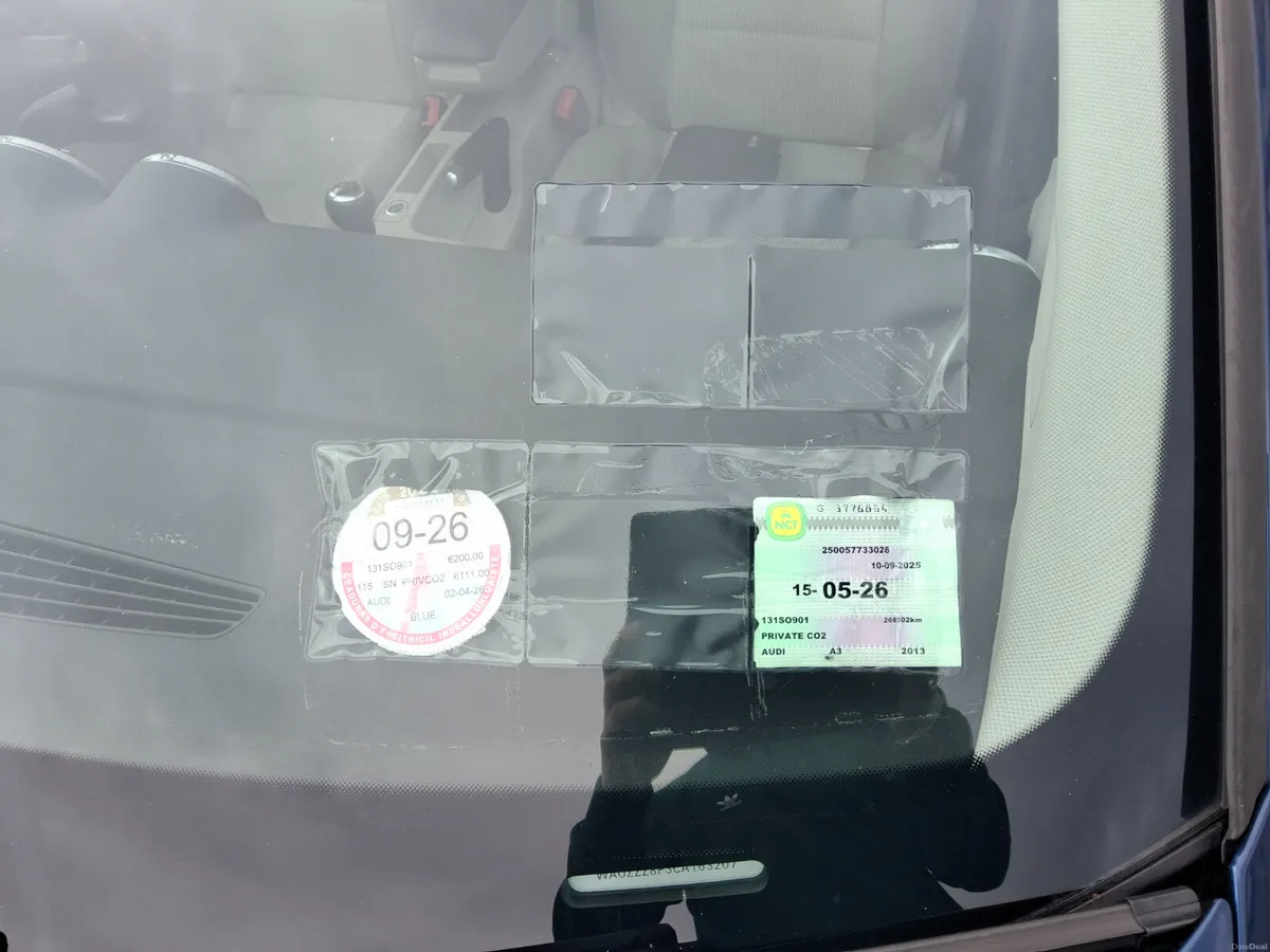Unreserved Auction Maindealer Audi A3 2013 - Image 3