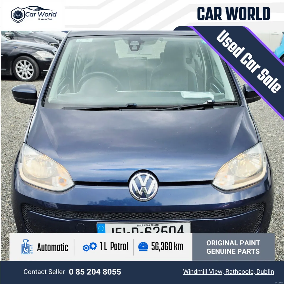 Volkswagen up 2015 | Automatic | 1L - Image 1