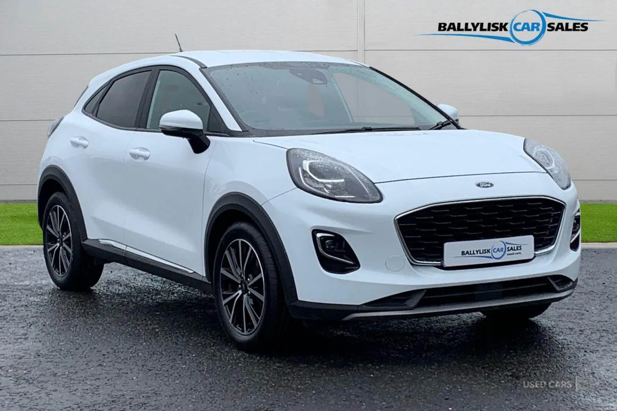 Ford Puma 1.0T 125PS Titanium in White with 30K + - Image 1