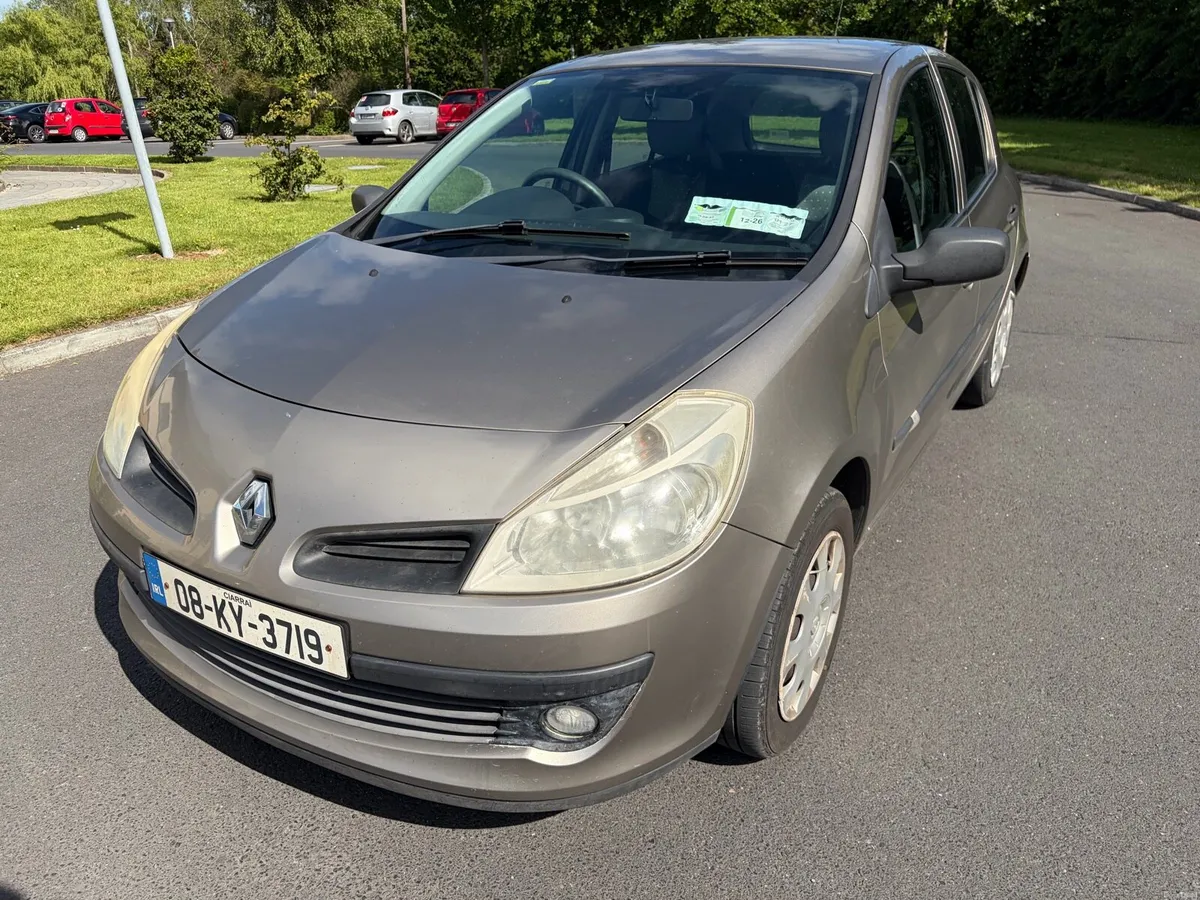 2008 Renault Clio 1.2 *NCT 06-27* tax 02-27 - Image 2