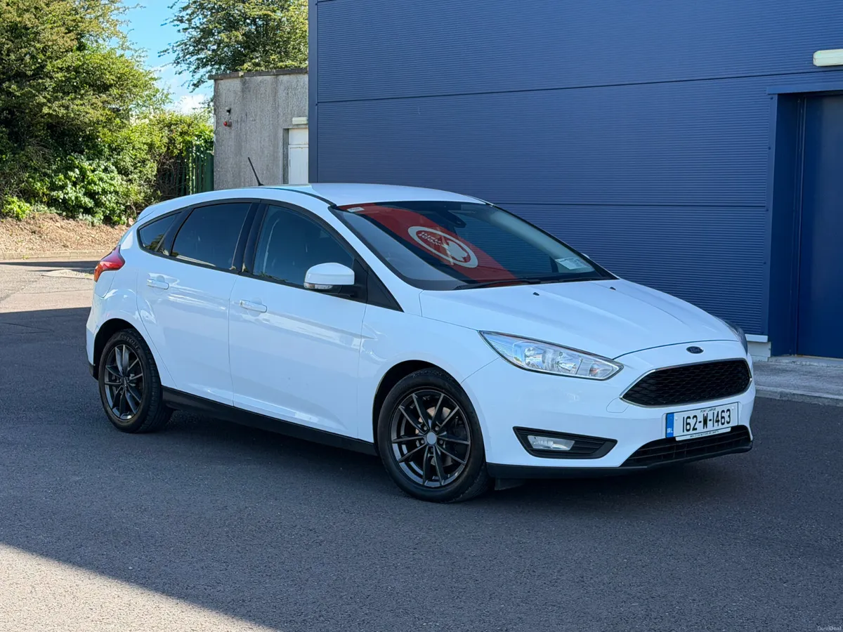 Ford Focus 2016 White Upgraded alloys ** Finance - Image 2