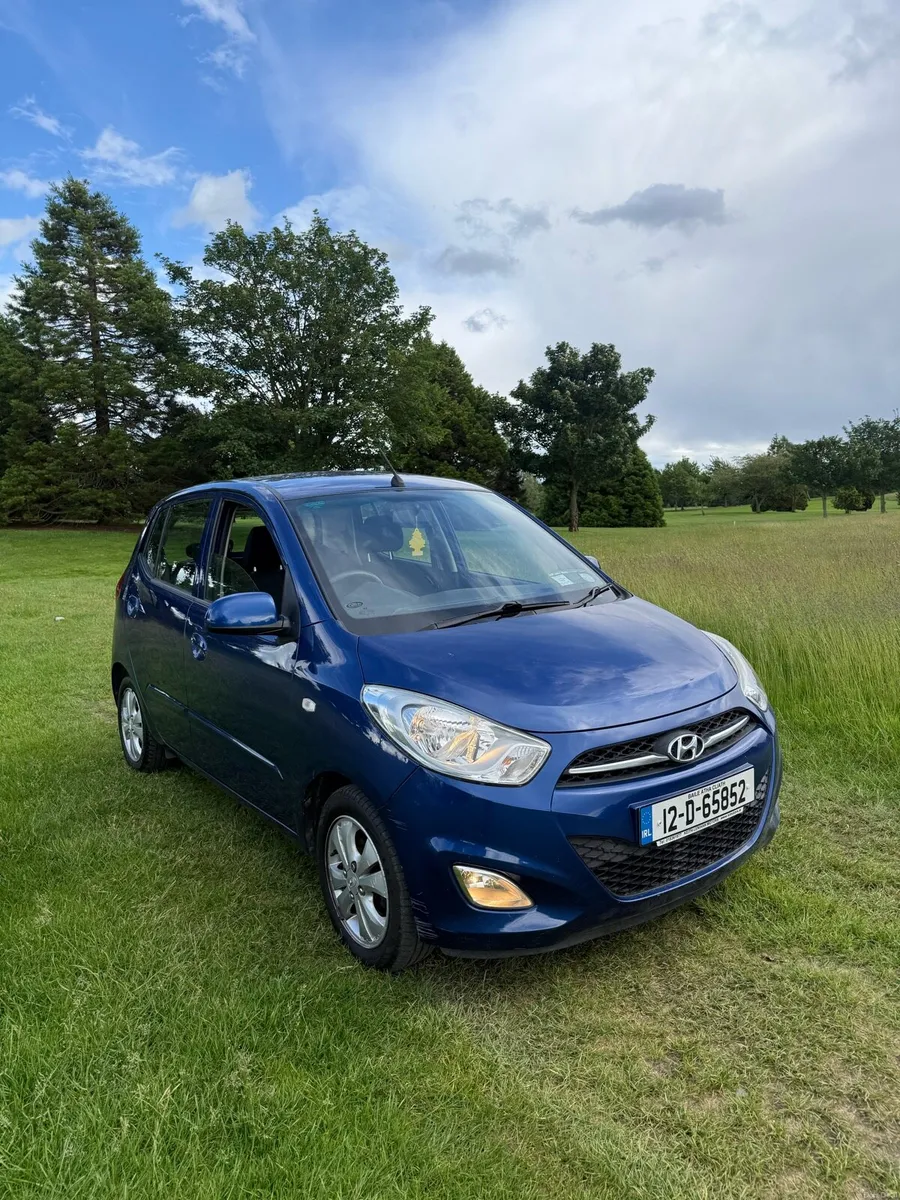 2012 Hyundai i10 1,2 petrol Nct 08/27 - Image 1