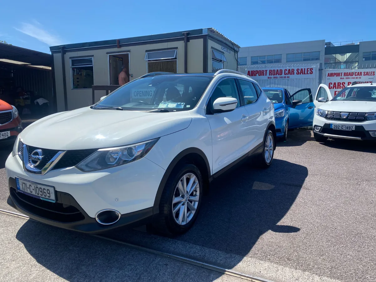 Nissan Qashqai 2017 WHITE - Image 1