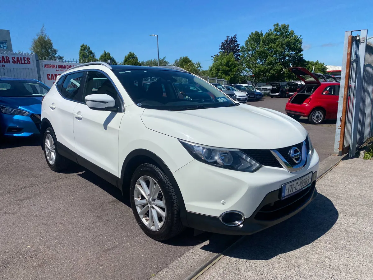 Nissan Qashqai 2017 WHITE - Image 6