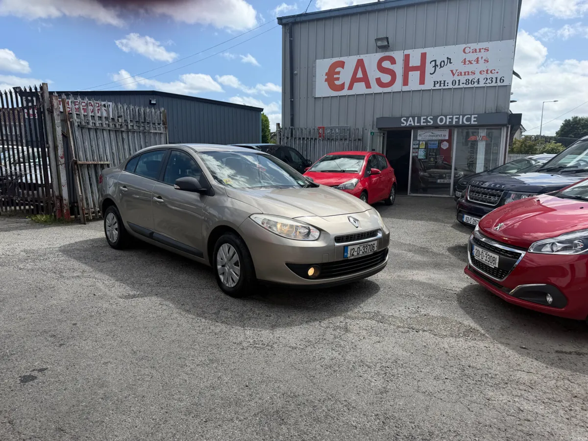 Renault Fluence 2012 has nct low miles €2950 - Image 2