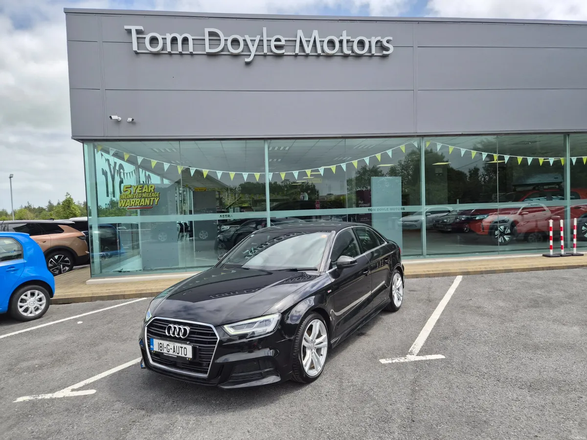 Audi A3 Saloon S-Line 1.4L Petrol Auto - Image 1