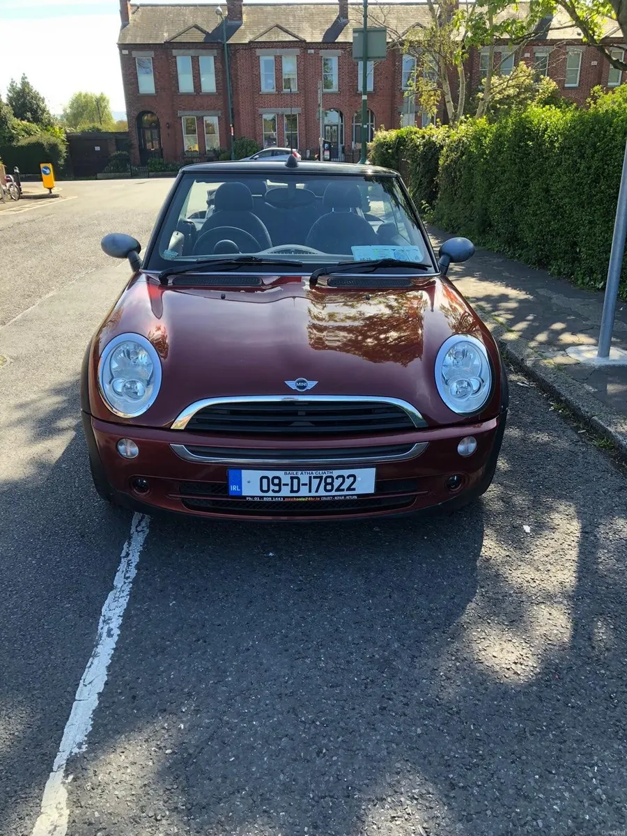 Mini one 2009 convertible 1.6 petrol nct 9/26 - Image 1