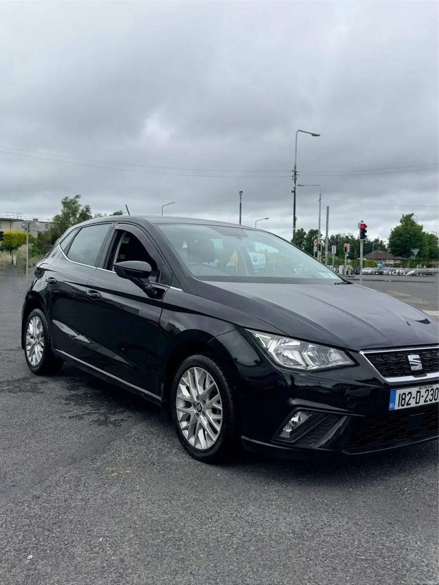 SEAT IBIZA 2018 BLACK 1.6 DIESEL - Image 2