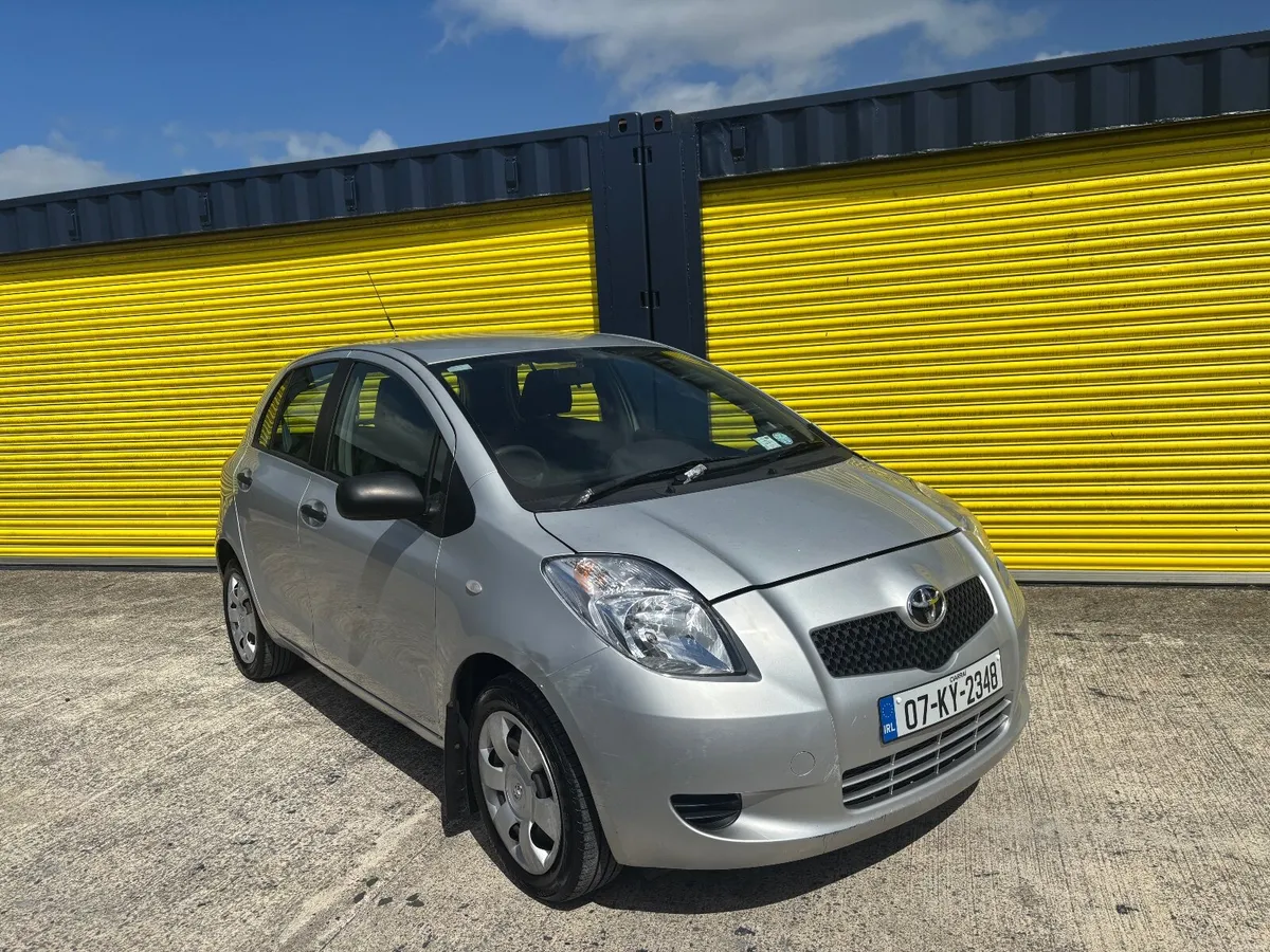 Toyota Yaris  2007 Only 129,000 km NCT February 27 - Image 1