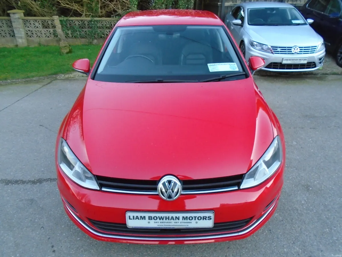 Volkswagen Golf 2017,1.6-tdi,Leather,Heated Seat, - Image 3