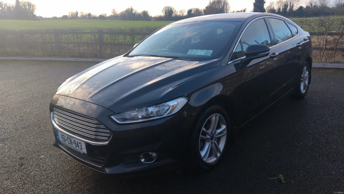 2015 Ford Mondeo Zetec 2 Litre. NCT & Taxed. - Image 1