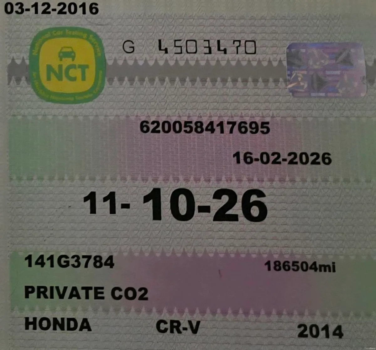 2014 Honda CR-V TAX+NCT - Image 2