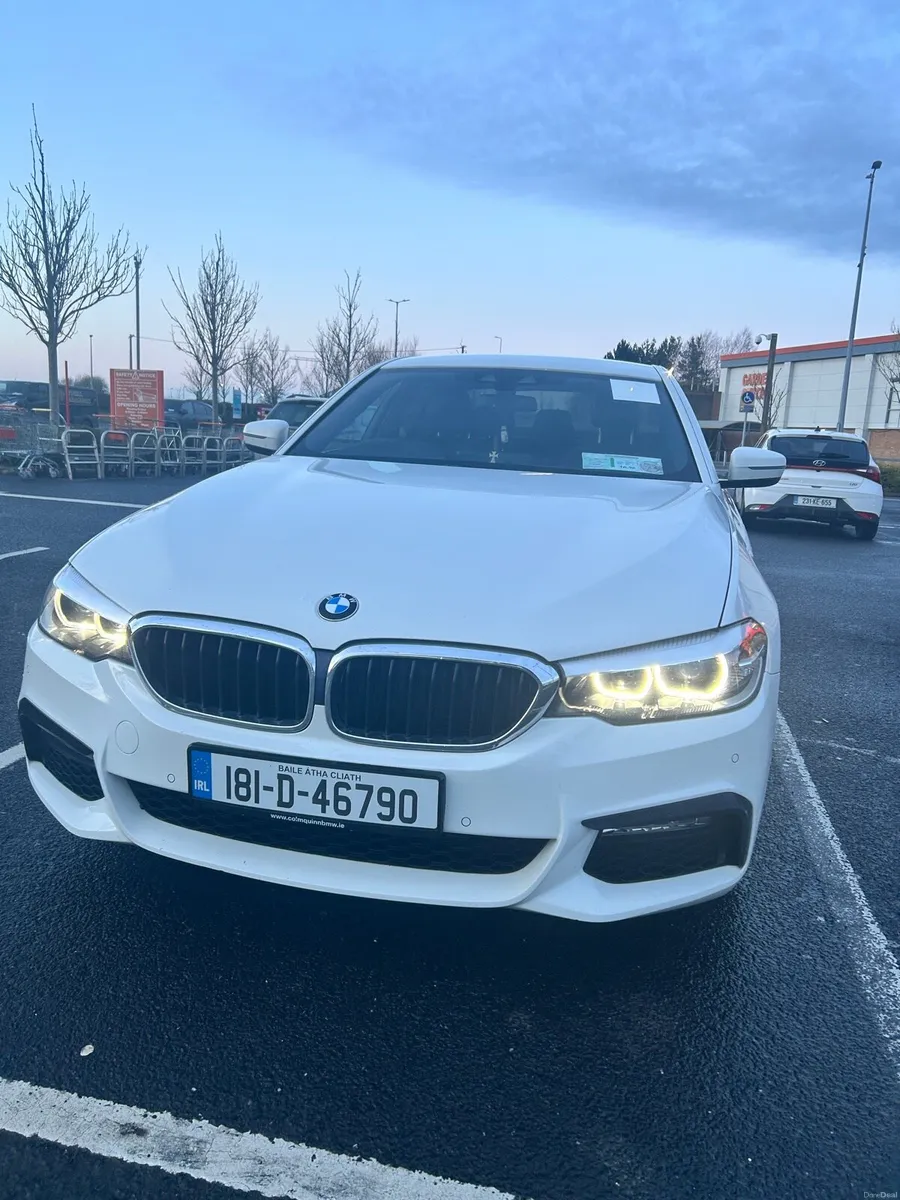 White 2018 BMW 5 series 520D xdrive Diesel - Image 1