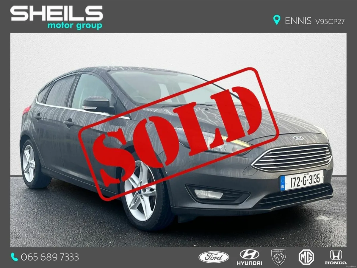 Ford Focus *SOLD* 1.5 Diesel 120BHP Zetec - Image 1