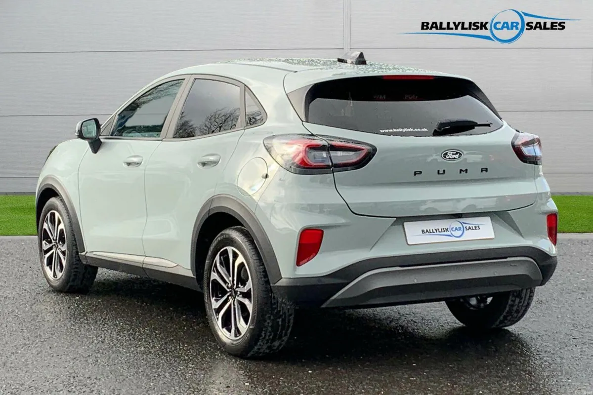 Ford Puma 1.0T 125PS Titanium in Cactus Grey with - Image 2