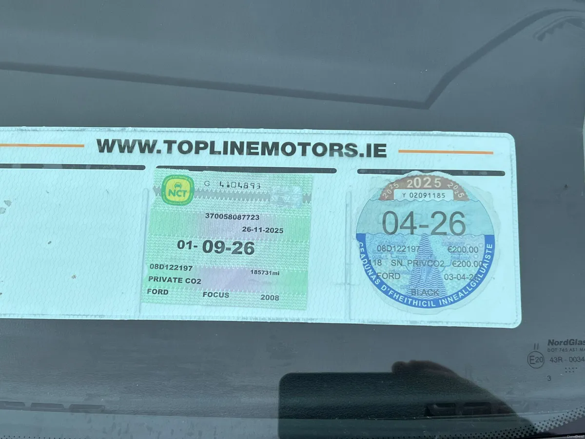 Ford Focus 2008//NEW NCT//BARGAIN// - Image 2