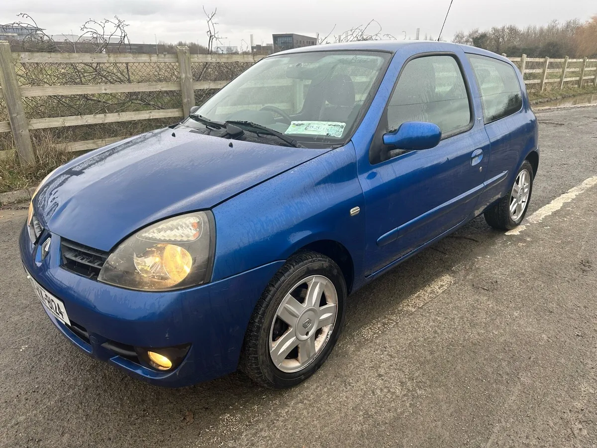 2007 Renault Clio 3 door short nct tax. - Image 2