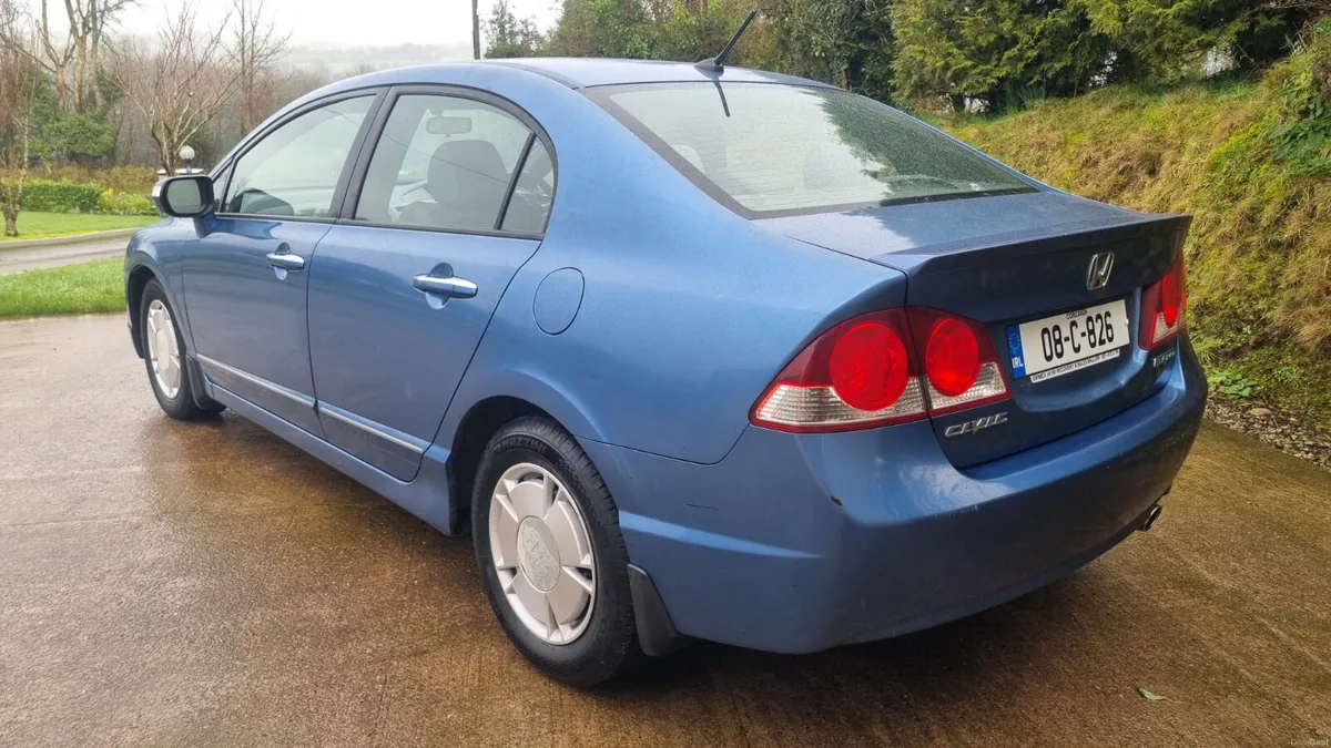 08 HONDA CIVIC PETROL HYBRID AUTOMATIC NCT 05/27 - Image 3