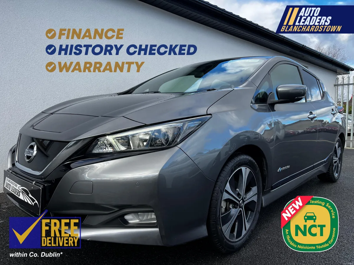 (202) NISSAN LEAF EV SV PREMIUM 40KWH NAV LOW KM - Image 1