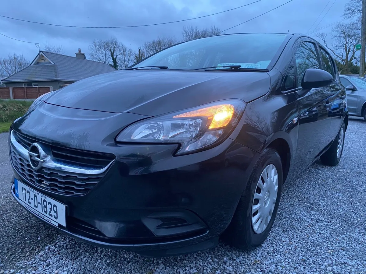 2017 OPEL CORSA 1.4 PETROL NCT 7/27 TAX 6/26 - Image 1