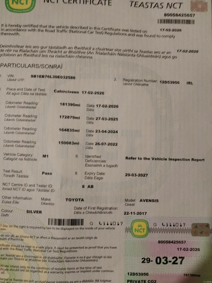 Toyota Avensis 2.2 diesel automatic - Image 1