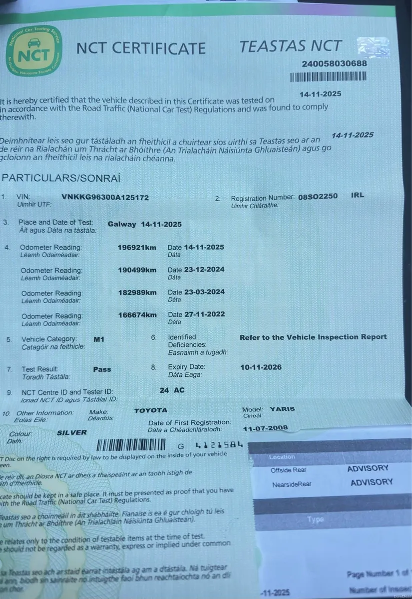 Toyota Yaris 2008 - Image 3