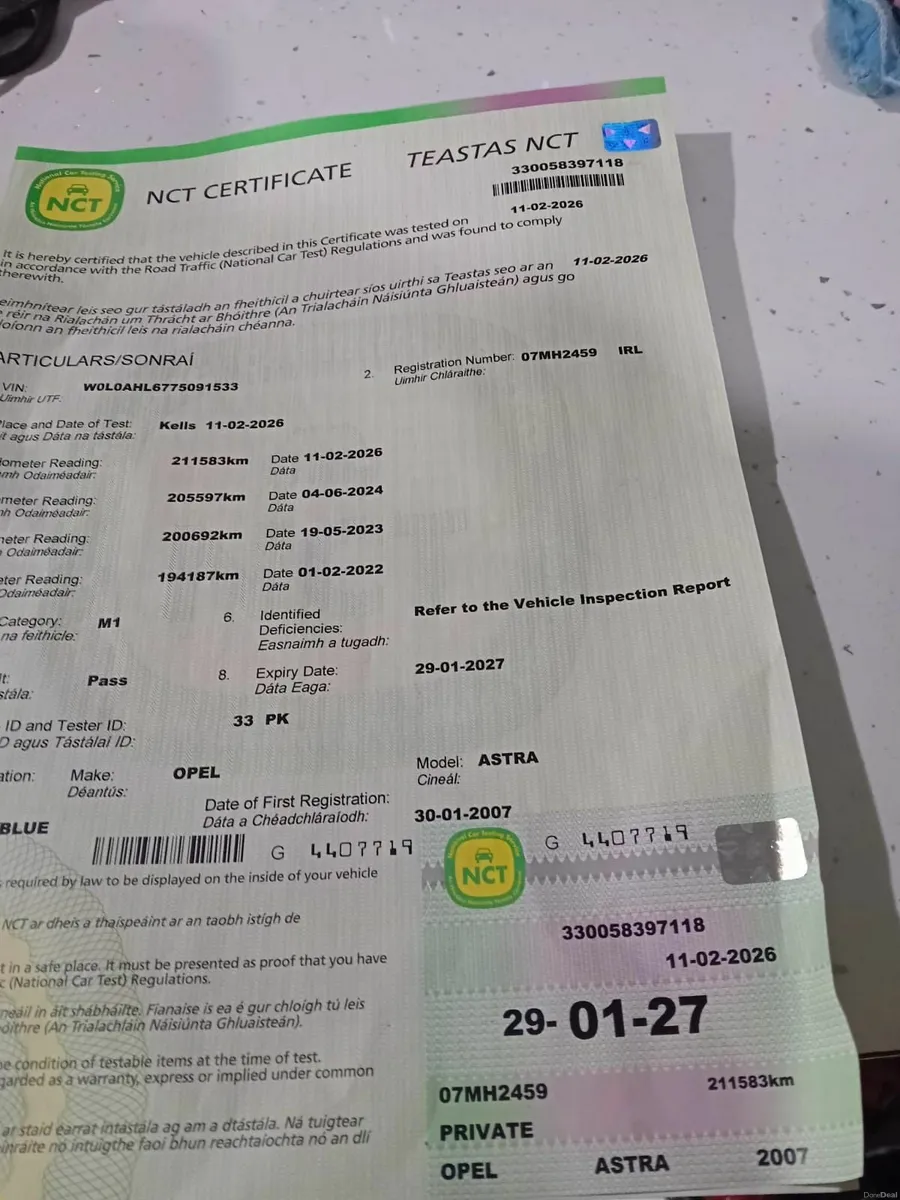 Opel Astra 2007 - Image 3