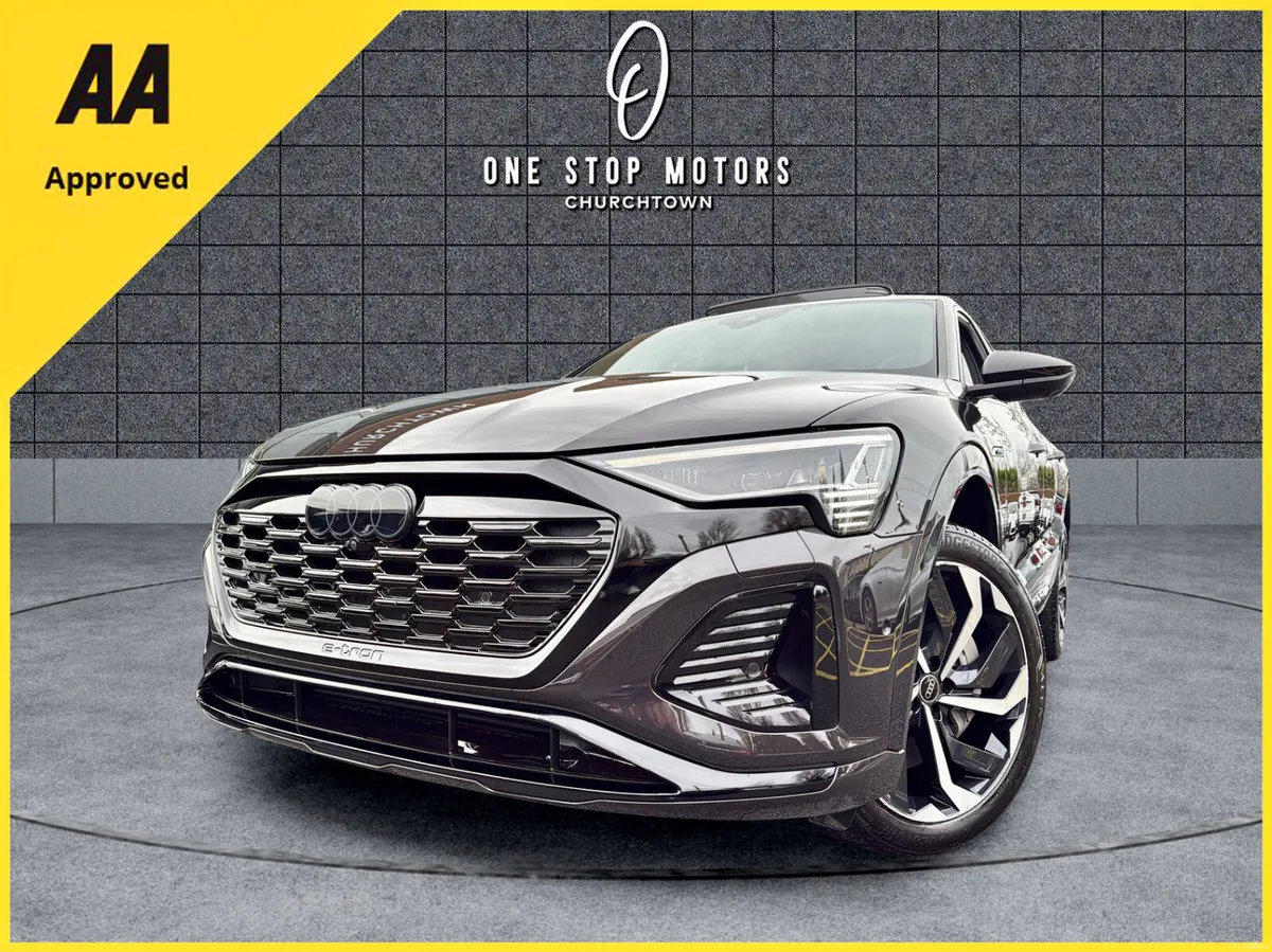 2024 Audi Q8 ETRON 55 QUATTRO SLINE BLK E*PAN ROOF - Image 4