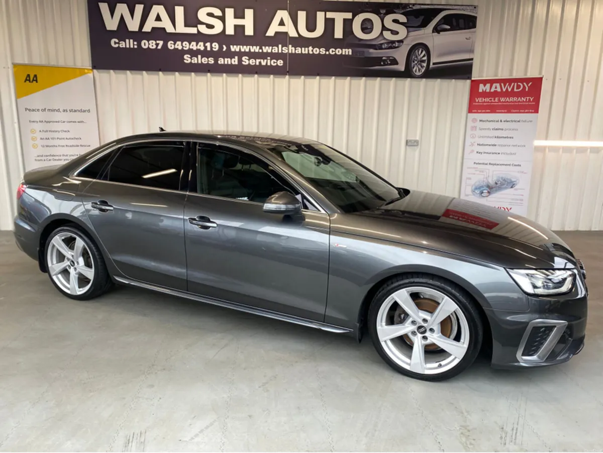 Audi A4 2.0 TDI S LINE 35 MHEV 163PS 4DR AUTO - Image 1