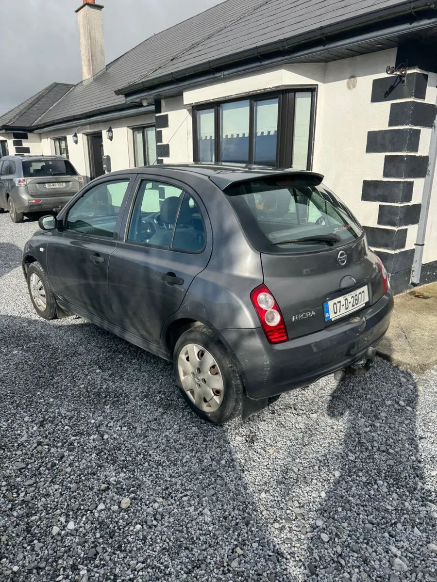 Nissan Micra 2007 new nct taxed 08 26 - Image 4