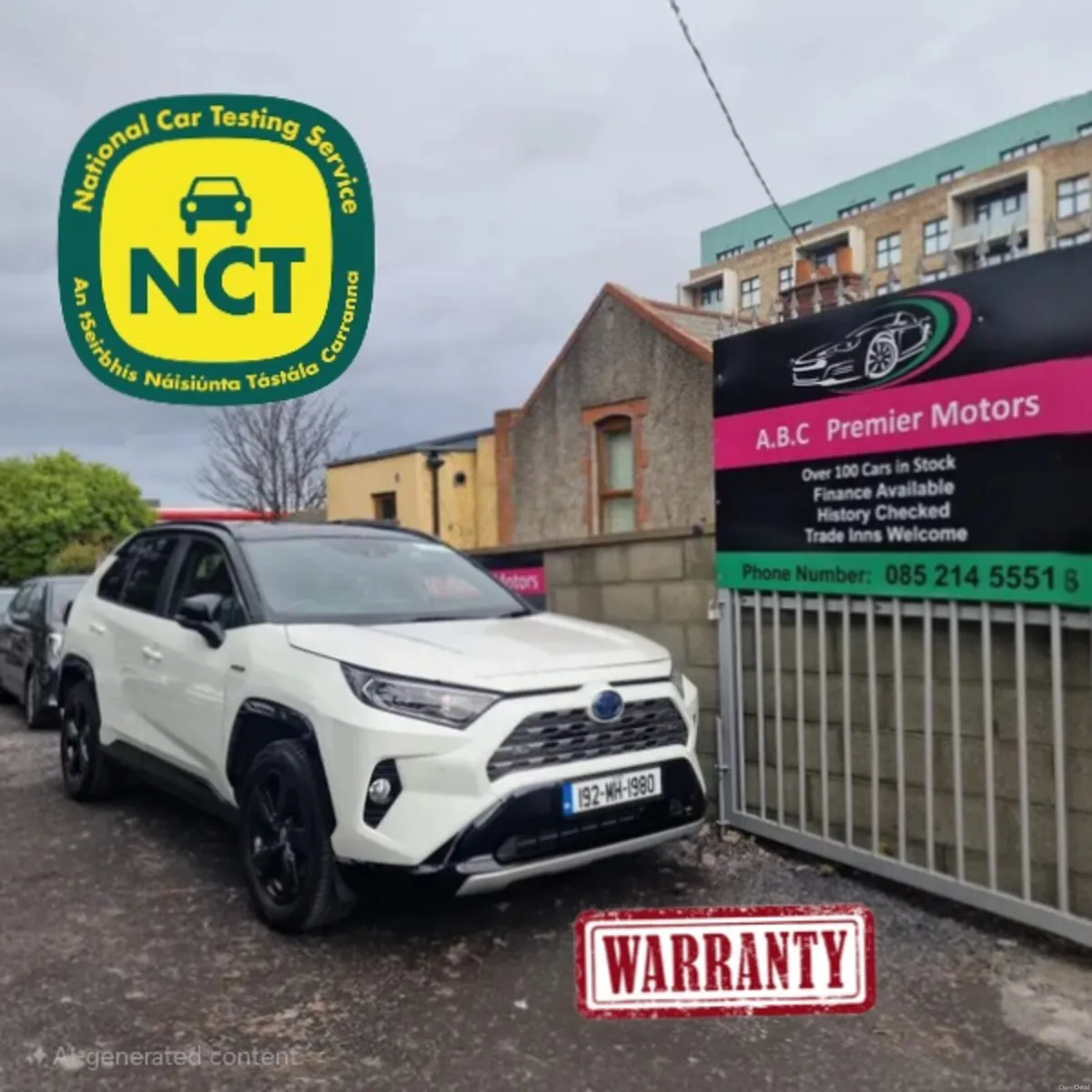 Toyota RAV4 Automatic 2.5 Petrol Hybrid AWD i Sol - Image 1