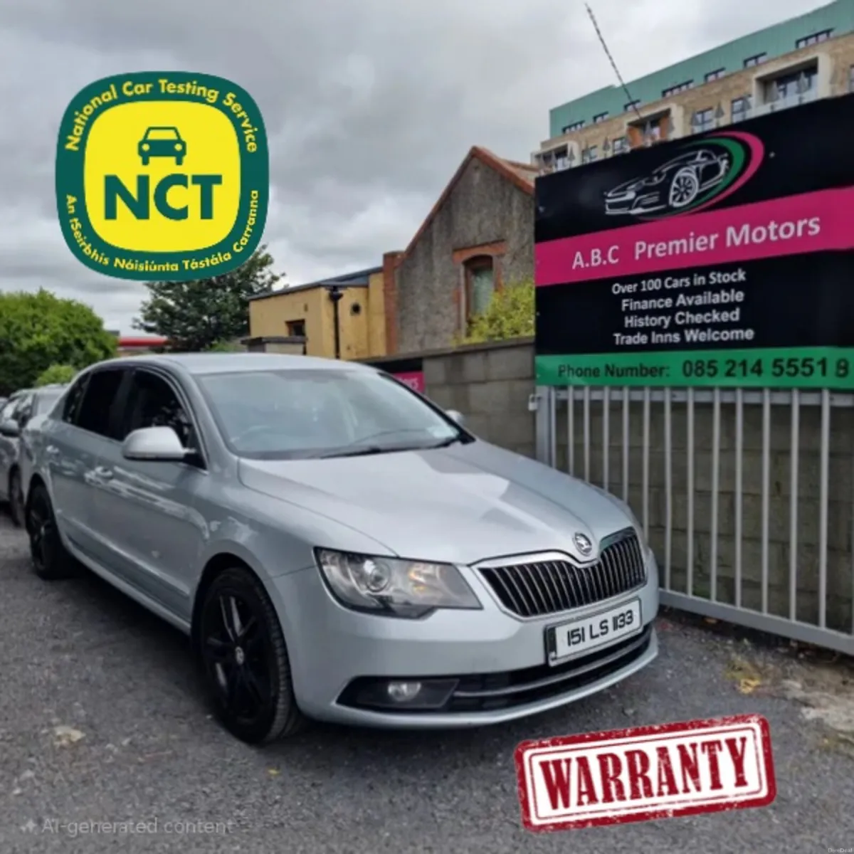 Skoda Superb 2015 Nct 08/26 - Image 1